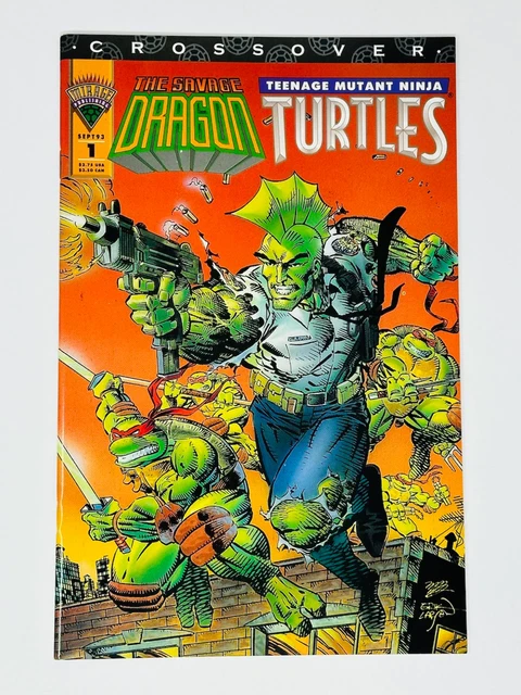 Savage Dragon / Teenage Mutant Ninja Turtles Crossover #1 (1993) (VF)
