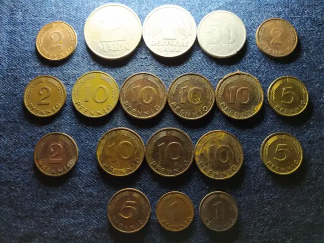 Germany mixed coin lot LOT