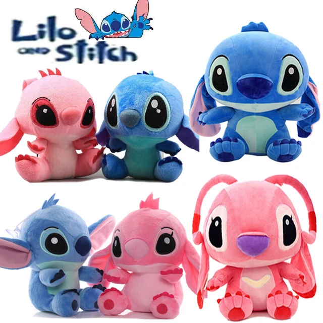 DISNEYS LILO & Stitch Stitch Angel Plush Toy Stuffed Teddys Doll XMAS