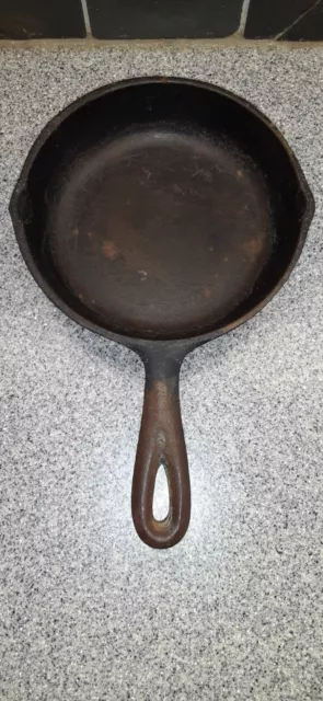 Vintage No. 3 Cast Iron Skillet 6 5/8" Small Cooking Frying Pan