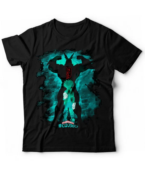 T-shirt Collector My Flame Academia X Burger King Deku - Taille M, Bleu, Neuf Sans étiquette