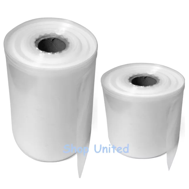 Layflat polythene poly tubing tube *ALL SIZES & QTYS* clear- 500 GAUGE 168M roll