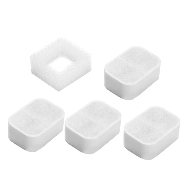 4 Pack Replacement Filters Clean Water Source for Cat Water Dispenser