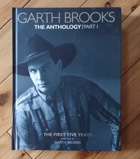 Garth Brooks The Anthology Part 1: The First Five Years Hardcover Book & 5 CDs