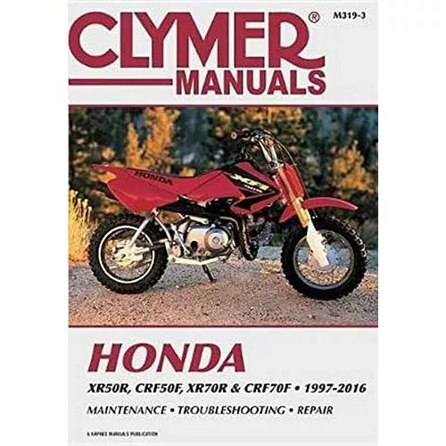 Honda Xr50r, Crf50f, Xr70r and Crf70f, 2000-2016 Clymer - Paperback / softback N