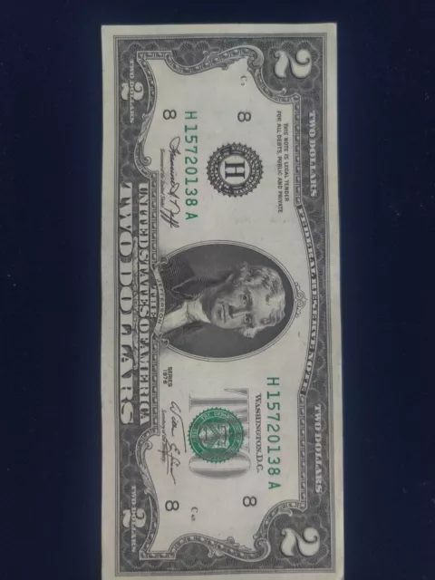 1976 $2 Bill EXCELLENT condition
