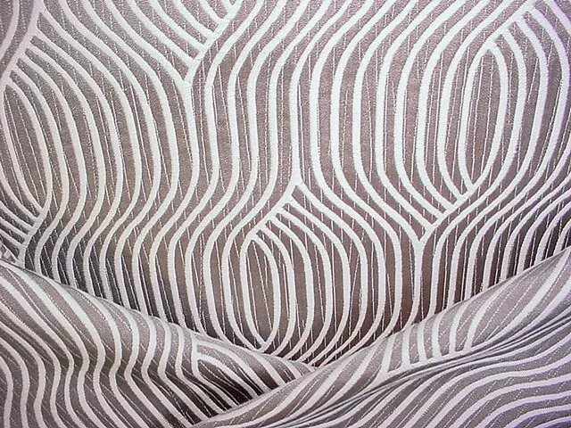 4-3/8Y Kravet Lee Jofa Quicksilver Chalk White Weavy Drapery Upholstery Fabric