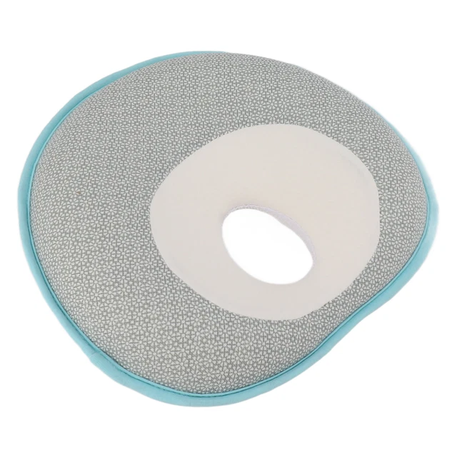 (Blue)Reidio Newborn Pillow Soft And Breathable Baby Head Pillow For Sleeping