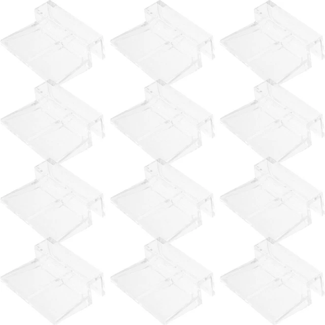 16 Pcs Acrylic Aquarium Cover Bracket Fish Tank Lid Supports