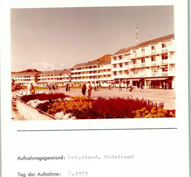 10187381 - 2192 Helgoland South Beach Photo Mounted on Cardboard Beach