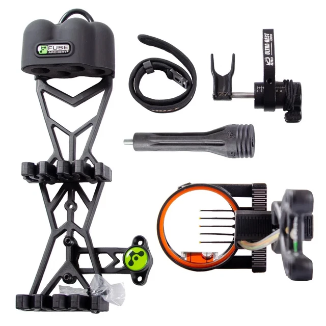 FUSE BOW PACKAGE Hoyt Mathews PSE Bowtech QAD drop away Quiver Sight
