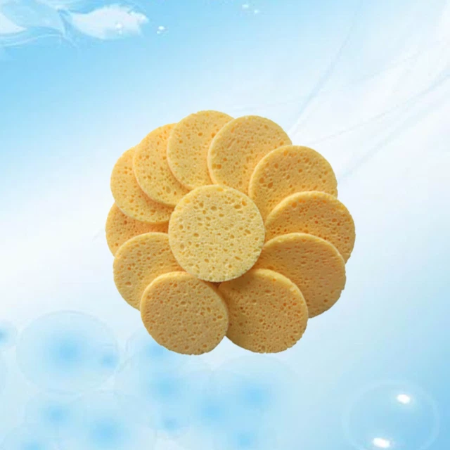 Almohadilla de lavado facial reutilizable 20 piezas esponja facial algodón