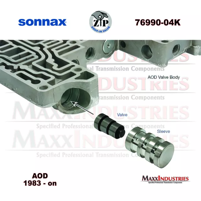 Sonnax 76990-04K Ford AOD Boost Valve Large Ratio Transmission Lincoln Mercury
