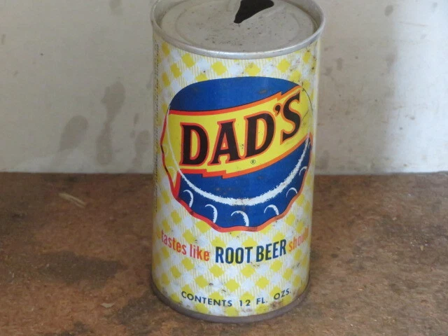 Dads. Root Beer. Solid.   Colorful Ss Tab