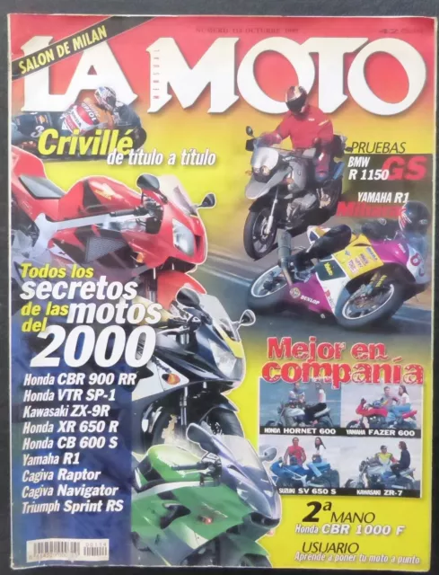 REVISTA La Moto,AÑO 1999,NUMERO 114,Todos los secretos de las 200 mejores motos