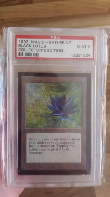 Magic the Gathering - Black Lotus CE - PSA 9 Mint - MtG - Rare - Collector Item