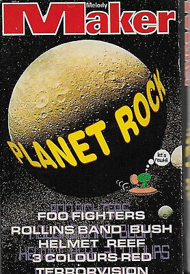Melody Maker Planet Rock Promo Cassette 7 Tracks Indie Rock Hard Rock