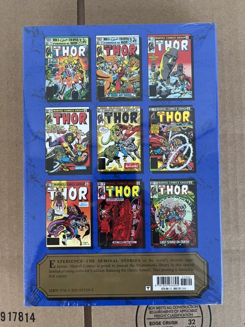 Marvel Masterworks #322 MIGHTY THOR Vol #21 DM Variant Cover (2022) Global Ship 2