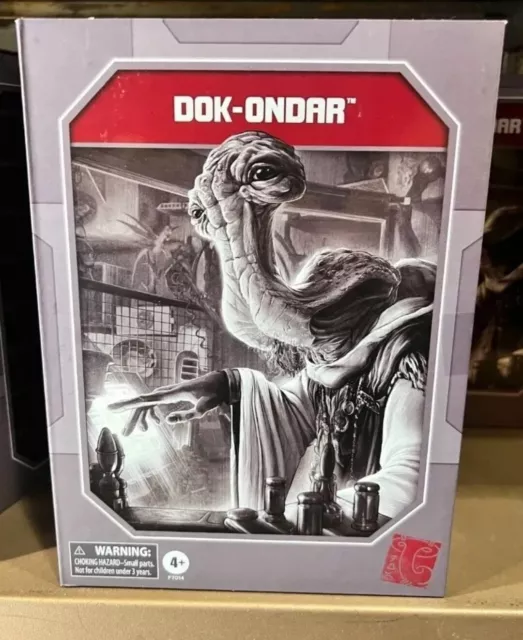 Star Wars Galaxy's Edge Exclusive Doc Ondar The Black Series Figure Damaged Box