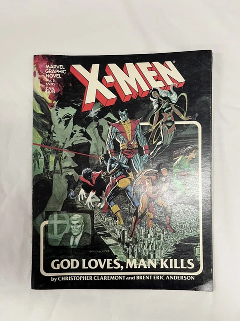 Marvel Graphic Novel #5 X-Men God Loves Man Kills Marvel Comics 1982