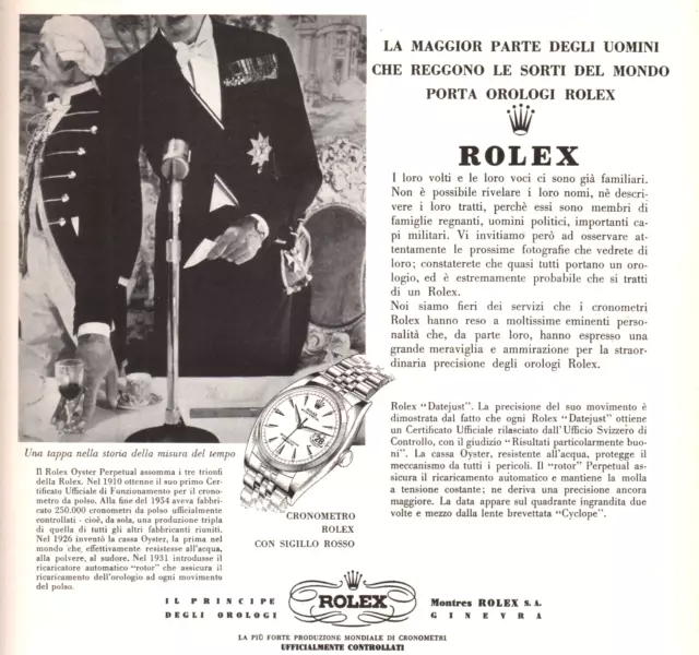 Rolex hotsell datejust storia