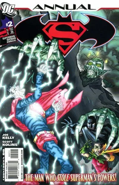 SUPERMAN BATMAN ANNUAL #2 VF/NM, DC Comics 2008 Stock Image