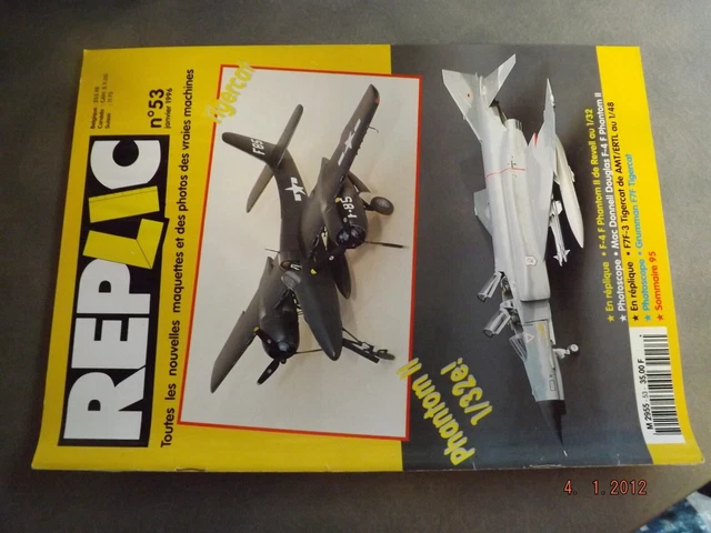 T.0  Replic n°53 F-4 F Phantom II / Grumman F7F-3 Tigercat