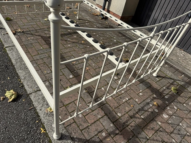 Metallic. Click FEATHER AND BLACK Metal Victorian Style Bed Frame King Size £100.00 ...