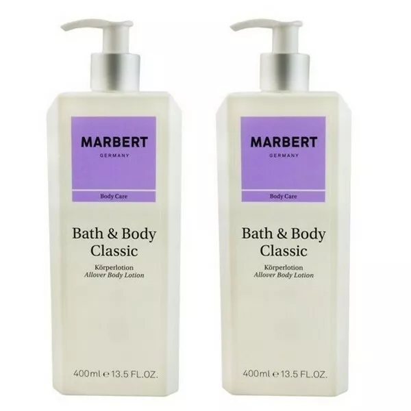 Marbert Bath Body Classic Körperlotion 2 x 400 ml