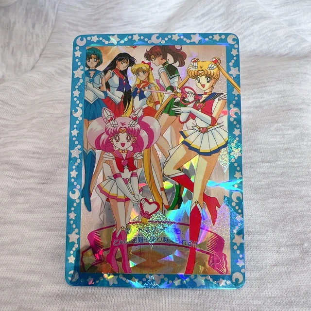 VINTAGE SAILOR MOON Prism Holo Vending Machine Anime Sticker Card Rare 90s  Y2K $13.50 - PicClick