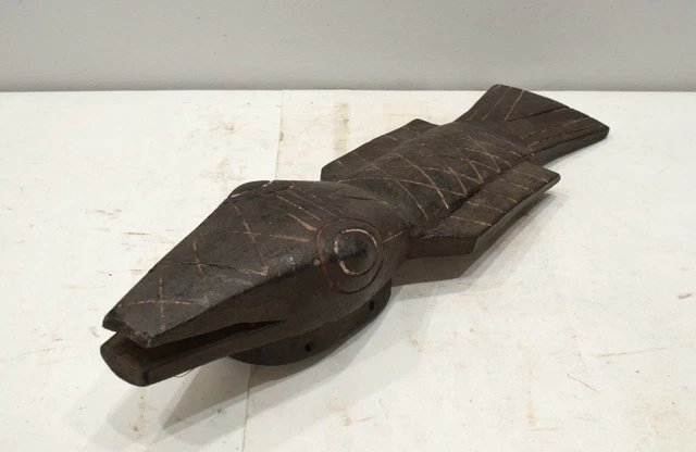 African Mask Bird Figure Baule Tribe