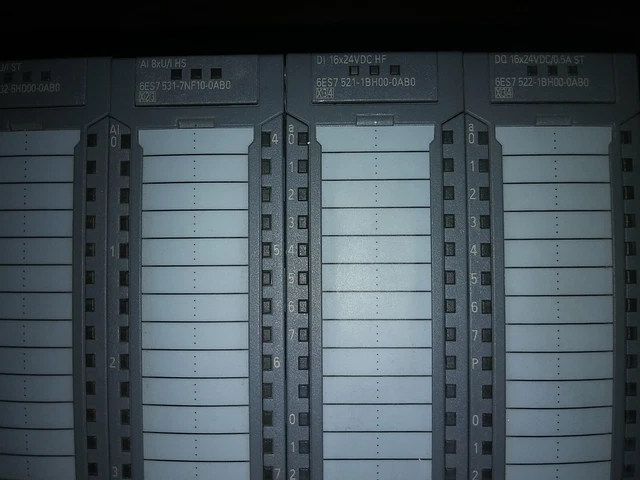 PLC S7-1500F COMPLETO Di Moduli Di+Do+Ai+Ao (Plc S7-1500F Complete With ...