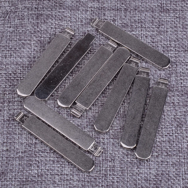 10pcs Metal Car Blank Uncut Flip KD Remote Key Blade Type 25 25# Fit for Honda