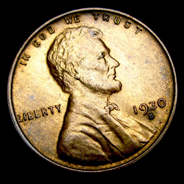 1930-S Lincoln Cent Wheat Penny ---- Gem BU++ Condition Coin  ---- #ZR458