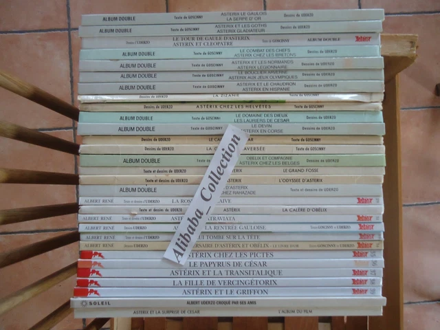 Lot De Livres Astérix - Gaulle Et Empire Romain - Collection Atlas/Plastoy - Complet