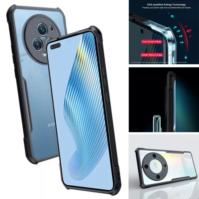 For Honor Magic 5 Pro, Magic 5 Lite 5G Tough Clear Back Shockproof Armour Case