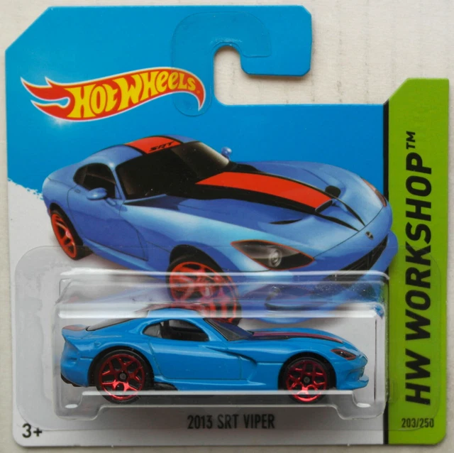 Hot Wheels 2013 Dodge Viper SRT blau Neu/OVP Sportwagen Auto Car HW Mattel ´13