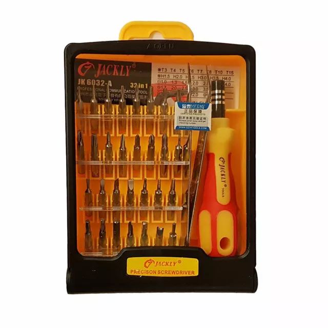New Quality 32 in 1 Jackly Jk 6032-A interchangeable Professional Hardware Tool