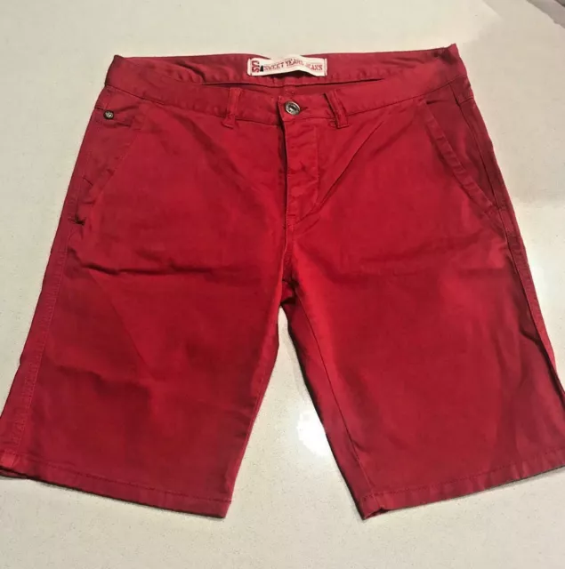 Pantaloncino Bermuda da donna Taglia 33 Colore Rosso | Sweet Years Jeans
