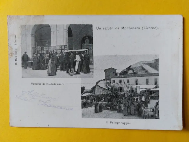 Un Saluto Da Montenero Livorno 1903