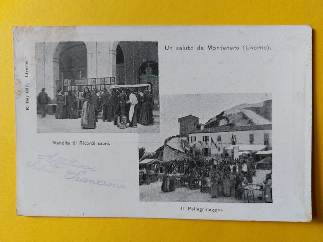 Un Saluto Da Montenero Livorno 1903
