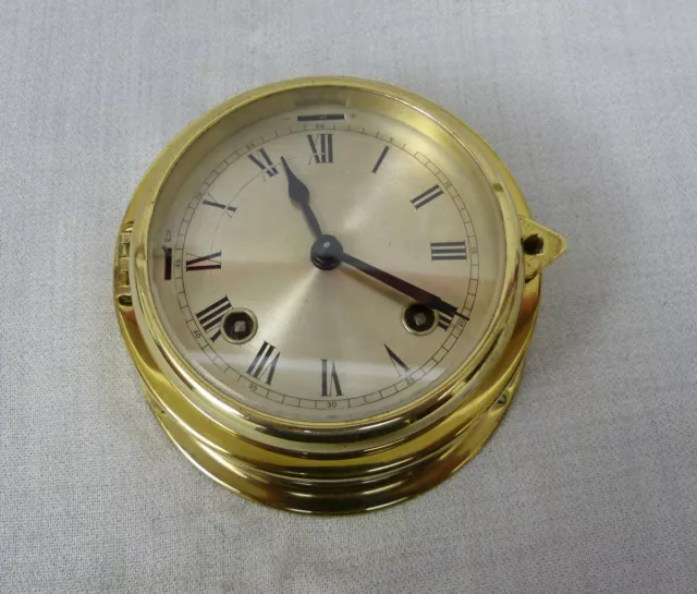 GLASENUHR , SHIPS BELL , mechanisch , genauer Gang