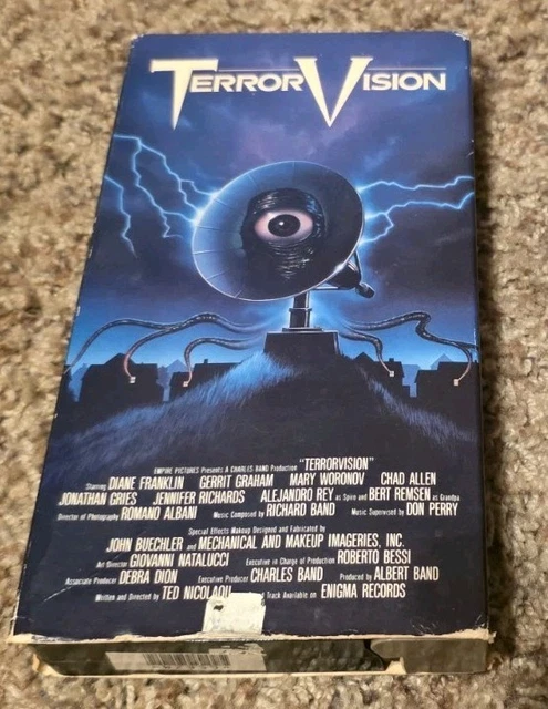 TERRORVISION VHS LIGHTNING Video 1986 Terror Vision Cult Horror Rare £ ...