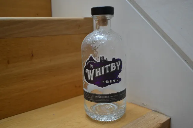 Whitby Gin Bottle - EMPTY for upcycling/ crafting - Demeter Edition 70cl