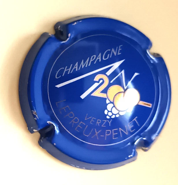 capsule de champagne AN 2000 PERSO LEPREUX PENET sur 616 RARE