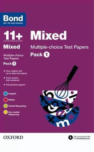 Bond 11+: Mixed: Multiple-choice Test Papers: For 11+ GL assess... 9780192740816