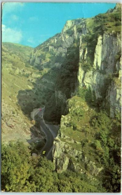 Postcard - Chedar Gorge, England