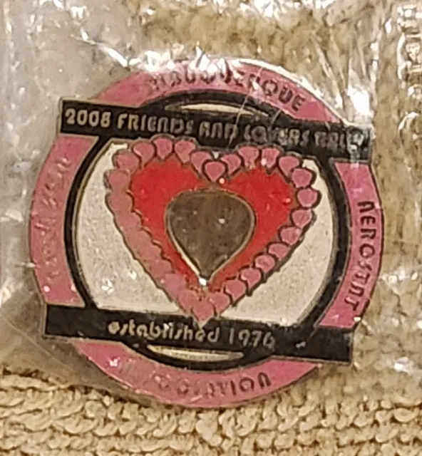 2008 Friends And Lovers Rally Ascension Aerostat Association Balloon Pin