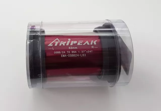 Tripeak Bottom Bracket Adapter for OSBB Convert to BSA standard EMA-OSBB24-L63