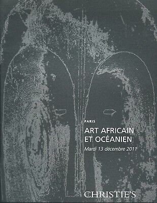 CHRISTIE'S PARIS AFRICAN OCEANIC TRIBAL ART MASK FIJI Auction Catalog 2011